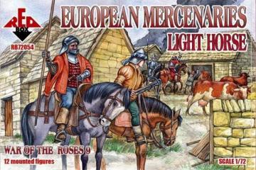 European mercenaries (light horse) War of the Roses · RDB 72054 ·  Red Box · 1:72