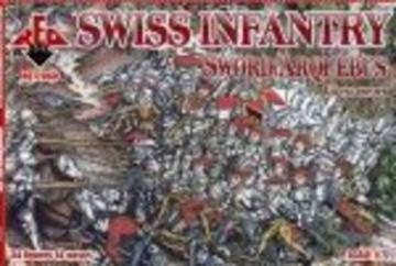 Swiss Infantry (Sword/Arqebus) 16th century · RDB 72060 ·  Red Box · 1:72