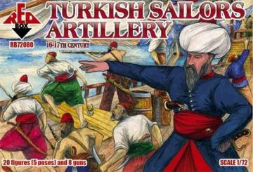 Turkish sailor artillery,16-17th century · RDB 72080 ·  Red Box · 1:72