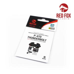 P-47D Thunderbolt [Tamiya] · RFS 48093 ·  Red Fox Studio · 1:48