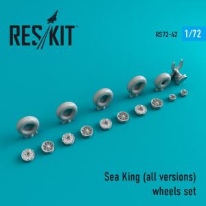 Sea King (all versions) - Wheels set &middot; RSK RS720042 &middot;  ResKit Models &middot; 1:72