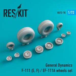 F-111 (E,F)/EF-111A - Wheels set (weighted) · RSK RS720070 · ResKit Models · 1:72 F-111 (E,F)/EF-111A - Wheels set (weighted) · RSK RS720070 · ResKit Models · 1:72