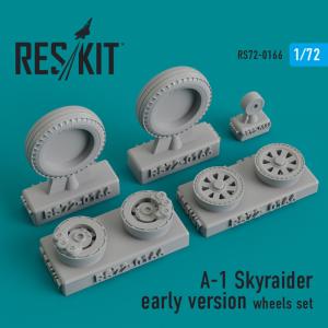 A-1 Skyraider (early version) - Wheels set · RSK RS720166 · ResKit Models · 1:72 A-1 Skyraider (early version) - Wheels set · RSK RS720166 · ResKit Models · 1:72