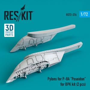 Pylons for P-8A Poseidon [BPK] (2 pcs) (3D Printed) &middot; RSK RS720376 &middot;  ResKit Models &middot; 1:72