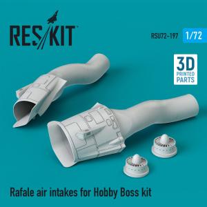 Rafale air intakes [HobbyBoss] (3D Printed) &middot; RSK RSU720197 &middot;  ResKit Models &middot; 1:72