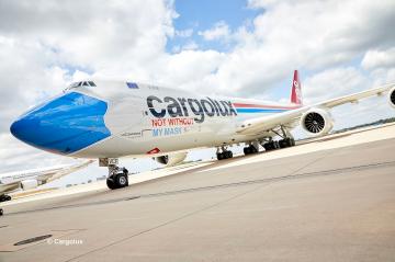 Boeing 747-8F CARGOLUX LX-VCF - Facemask · RE 03836 ·  Revell · 1:144