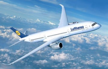 Airbus A350-900 Lufthansa · RE 03938 ·  Revell · 1:144