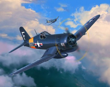 F4U-4 Corsair &middot; RE 03955 &middot;  Revell &middot; 1:72