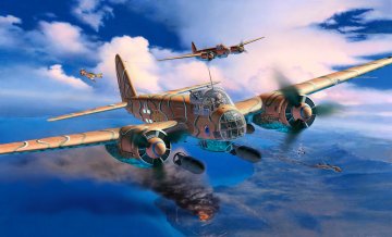 Junkers Ju 88 A-4 with bombs · RE 03988 ·  Revell · 1:32