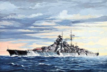 Schlachtschiff Bismarck · RE 05098 ·  Revell · 1:700