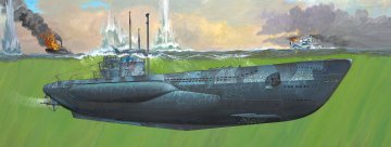 German Submarine Type VII C/41 · RE 05163 ·  Revell · 1:72