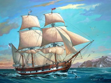 H.M.S. Beagle &middot; RE 05458 &middot;  Revell &middot; 1:96