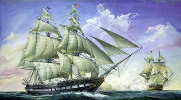 U.S.S. Constitution · RE 05602 ·  Revell · 1:96