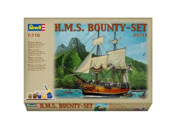 Geschenkset H.M.S. Bounty &middot; RE 05713 &middot;  Revell &middot; 1:110