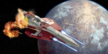 Obi-Wans Jedi Starfighter (Clone Wars) · RE 06666 ·  Revell