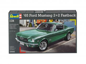 1965 Ford Mustang 2+2 Fastback · RE 07065 ·  Revell · 1:25