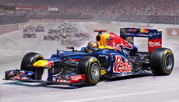 Red Bull Racing RB8 (Vettel) · RE 07074 ·  Revell · 1:24