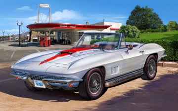 '67 Corvette 427 Convertible &middot; RE 07197 &middot;  Revell &middot; 1:25