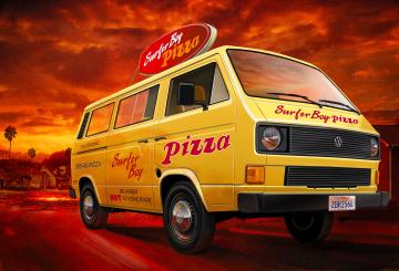 VW T3 Bus Surfer Boy - Stranger Things · RE 07725 · Revell · 1:25 VW T3 Bus Surfer Boy - Stranger Things · RE 07725 · Revell · 1:25