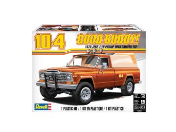 Jeep J-10 pickup with camper &middot; RE 14568 &middot;  Revell &middot; 1:24