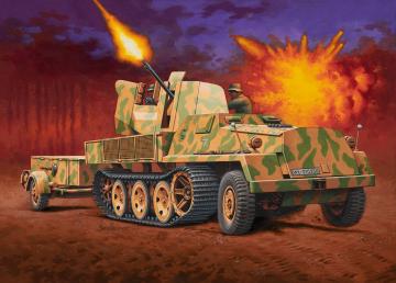 Model Set - sWS with Flak43 and Sd.Ah58 Ammo Trailer · RE 63293 · Revell · 1:72 Model Set - sWS with Flak43 and Sd.Ah58 Ammo Trailer · RE 63293 · Revell · 1:72