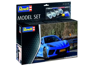 Model Set - Corvette C8 Coup� &middot; RE 67714 &middot;  Revell &middot; 1:24