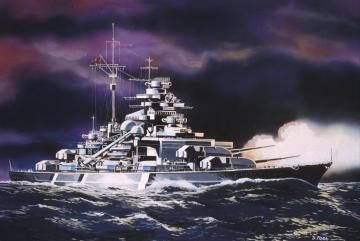 Bismarck - Starter Kit &middot; RE 75802 &middot;  Revell &middot; 1:1200