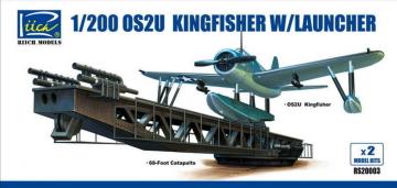 OS2U-3 Kingfisher w/Launcher (ModelKitsX2) · RII RS20003 ·  Riich Models · 1:200