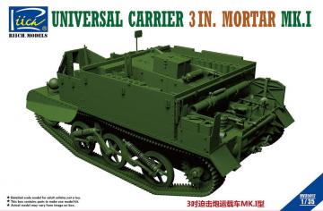 Universal Carrier 3 in. Mortar Mk.1 · RII RV35017 ·  Riich Models · 1:35