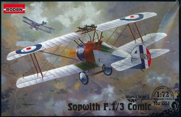 Sopwith F.1/3 Comic Night Interceptor · RD 051 ·  Roden · 1:72