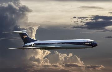 Vickers VC-10 Super Type 1151 · RD 313 ·  Roden · 1:144