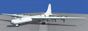 Convair B-36B Peacemaker (Early) · RD 347 · Roden · 1:144 Convair B-36B Peacemaker (Early) · RD 347 · Roden · 1:144