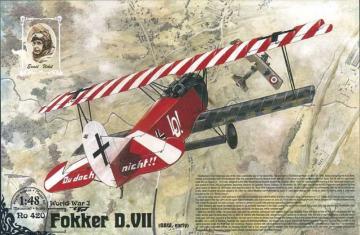 Fokker D.VII (OAW built, early) · RD 420 ·  Roden · 1:48