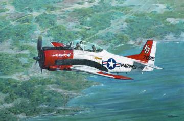 North American T-28B Trojan &middot; RD 441 &middot;  Roden &middot; 1:48