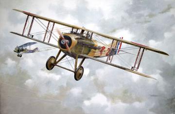 Spad VII c.1 (French) &middot; RD 604 &middot;  Roden &middot; 1:32