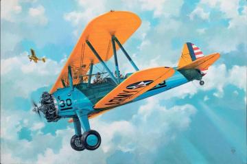 Boeing-Stearman PT-17 Kaydet · RD 631 ·  Roden · 1:32