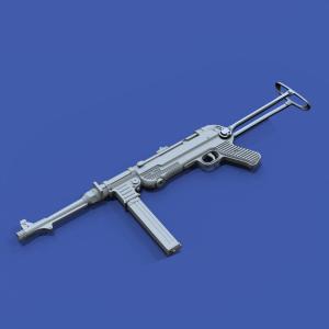 MP40 - 1 pcs. �open stock�  3D printed · ROY 1013 ·  Royal Model · 1:16