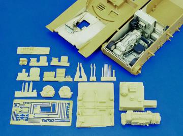 Wespe interior details (for Tamiya kit) · ROY 137 ·  Royal Model · 1:35