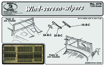 Wind screen wipers · ROY 276 ·  Royal Model · 1:35