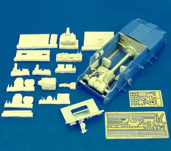 Marder III Ausf H Interior Details &middot; ROY 299 &middot;  Royal Model &middot; 1:35