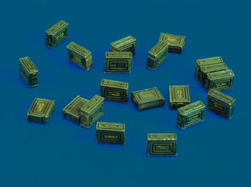 Cal. 30 Ammo Boxes · ROY 324 · Royal Model · 1:35 Cal. 30 Ammo Boxes · ROY 324 · Royal Model · 1:35