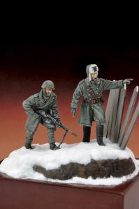 Italian infantryman and officer �Russia 1943� &middot; ROY 589 &middot;  Royal Model &middot; 1:35