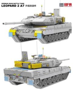 Upgrade Set - German Main Battle Tank Leopard 2 A7 · RFM 2068 ·  Rye Field Model · 1:35