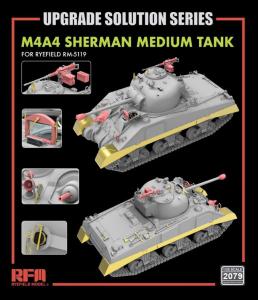 Upgrade Set M4A4 Sherman [Takom] &middot; RFM 2079 &middot;  Rye Field Model &middot; 1:35