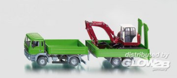 LKW mit Raupenbagger · SIK 3920 · SIKU LKW mit Raupenbagger · SIK 3920 · SIKU