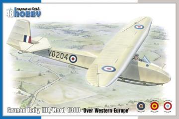 Grunau Baby IIB/Nord 1300 Over Western Europe · SH 48203 ·  Special Hobby · 1:48