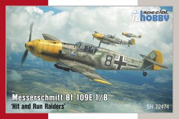 Messerschmitt Bf 109E-1/B Hit and Run Raiders &middot; SH 72474 &middot;  Special Hobby &middot; 1:72
