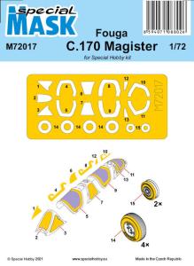 Fouga C.170 Magister - Mask · SH M72017 ·  Special Hobby · 1:72