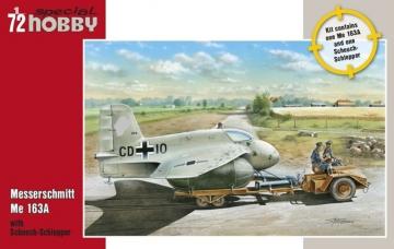 Messerschmitt Me 163A mit Scheuch-Schlepper · SH SH72183 ·  Special Hobby · 1:72