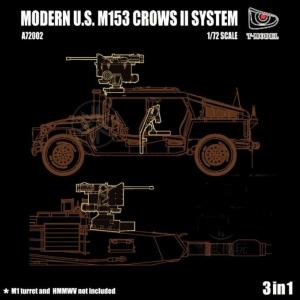 Modern U.S. M153 Crows II System · TMO A72002 ·  T-Model · 1:72